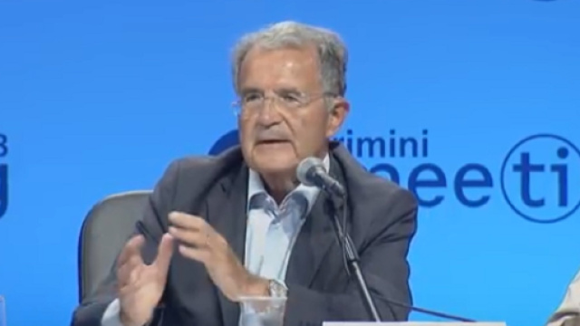 Romano Prodi parla di economia e immigrazione al Meeting di CL 2018