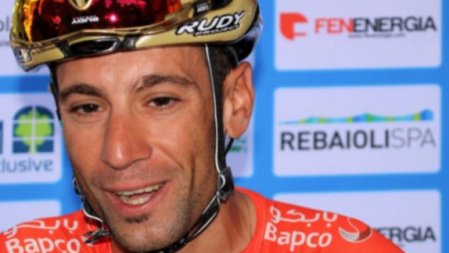 Vincenzo Nibali &egrave; al rientro dopo l'incidente del Tour