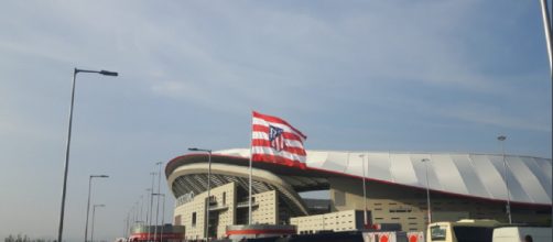 El Wanda Metropolitano, antes de comenzar el Rayo-Atl&eacute;tico (foto de Sergio S&aacute;nchez)