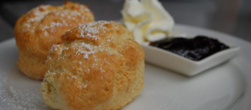 Scones, jam, and cream. - [Alpha / Flickr]