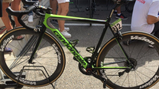 La Cannondale del vincitore Simon Clarke