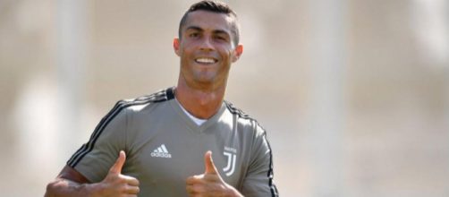 Cristiano Ronaldo destaca en los entrenamientos de la Juventus de Tur&iacute;n