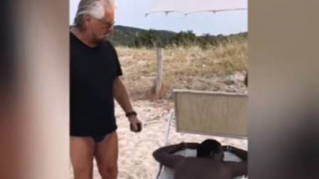 Grillo: "C'&egrave; un nero Salvini dove sei?"