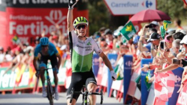 Ben King, la vittoria nella quarta tappa della Vuelta Espana