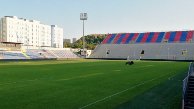 Lo stadio comunale "&Egrave;zio Scida" di Crotone