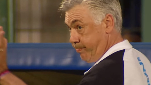 Carlo Ancelotti, allenatore del Napoli