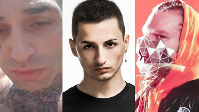 Da sinistra a destra: Highsnob, Nayt e Nitro