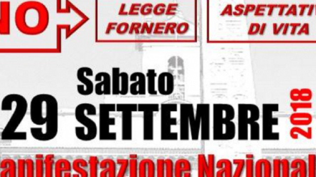 Manifestazione nazionale a Roma, sabato 29 settembre