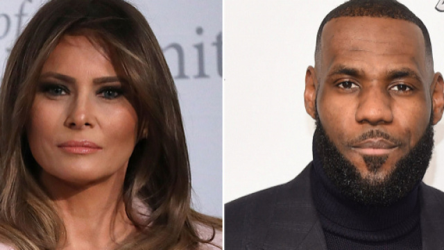 Melania Trump a une fois de plus contredit son mari, cette fois-ci concernant LeBron James