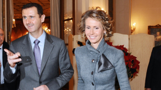 Asma al-Assad, moglie del presidente siriano Bashar al-Assad ha un cancro al seno