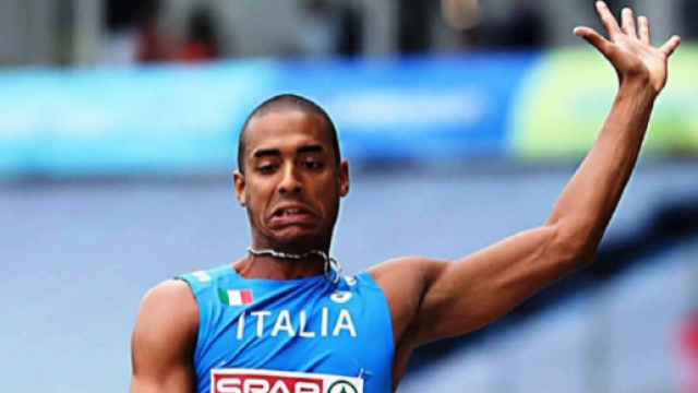 Kevin Ojiaku, finalista della gara di salto in lungo ai Campionati Europei di atletica leggera