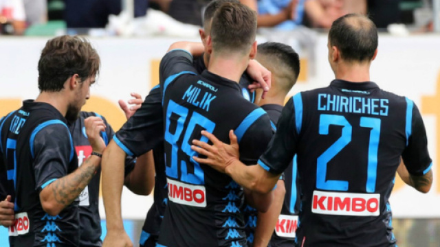 Napoli - Borussia Dortmund: 3-1 per gli azzurr