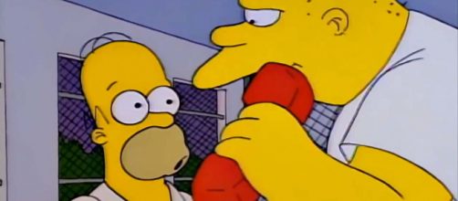 Mental health inmate Leon Kompowsky was voiced by Michael Jackson. [Image Simpsons Clips/YouTube]