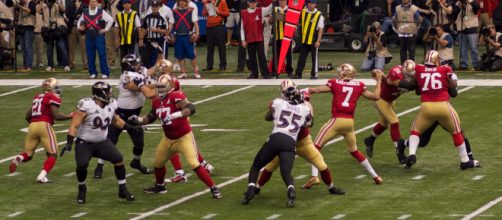 Colin Kaepernick, despite not playing, continues to dominate headlines. [Image Source: Austin Kirk - Flickr]