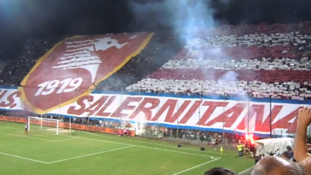 Tanti spettatori a Salerno. Foto: ilovepalermocalcio.com