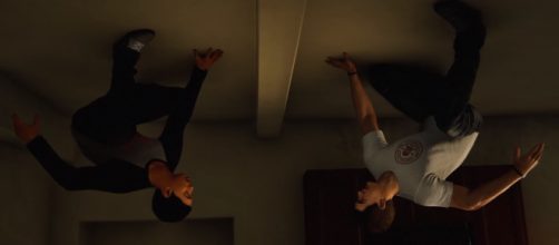 The post-credits scene for 'Spider-Man' could introduce Venom and Miles Morales as a hero [Image Credit: WOOF bandits/YouTube screencap]