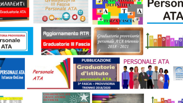 graduatorie definitive ata terza fascia
