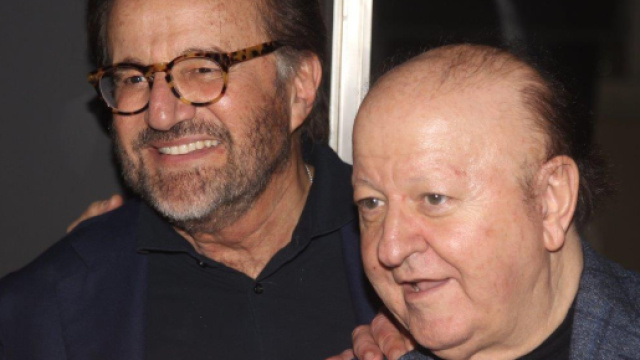 Christian De Sica e Massimo Boldi, di nuovo insieme sul set.