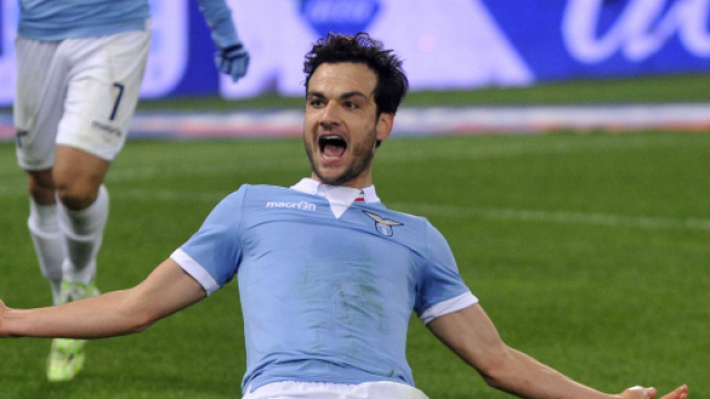 Parolo, autore del gol decisivo per la Lazio a Empoli