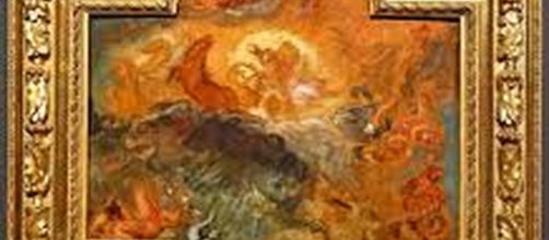 Delacroix's &ldquo;Apollo Slays the Python.&rdquo; Image source: You Explore Create Get Pro Photos, people, or groups Upload PRODennis Jarvis |Flickr