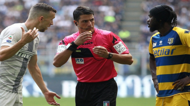 Le proteste di Perisic con Manganiello