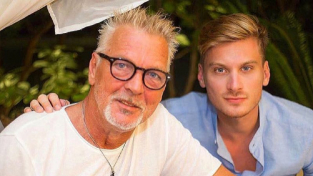 Andrea Tacconi con pap&agrave; Stefano, ex portiere della Juventus