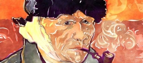 Van Gogh's self-portrait with bandaged ear Image source: Public domain.