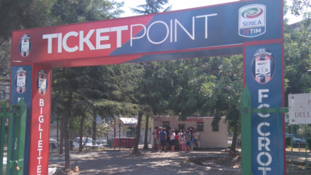 Il Ticket Point del Crotone Calcio