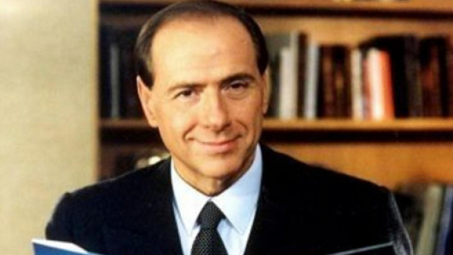 Silvio Berlusconi ai tempi della prima discesa in campo