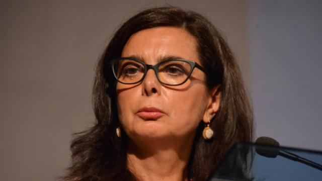 La parlamentar di Leu ed ex presidente della Camera dei Deputati, Laura Boldrini.