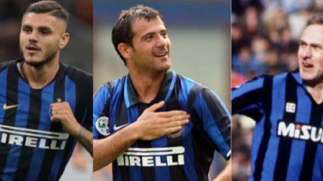 Mauro Icardi, Dejan Stankovic e Karl-Heinz Rummenigge