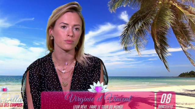 Virginie donne des explications sur la bise qu'elle a donn&eacute; &agrave; Vincent