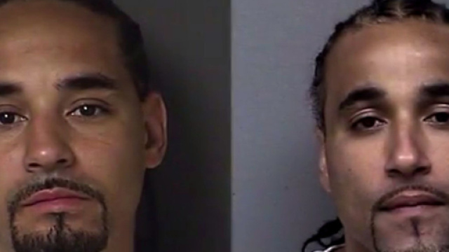 Richard Jones (a sinistra) ha scontato 17 anni di carcere perch&eacute; scambiato per Ricky Amos, autore di una rapina a mano armata.