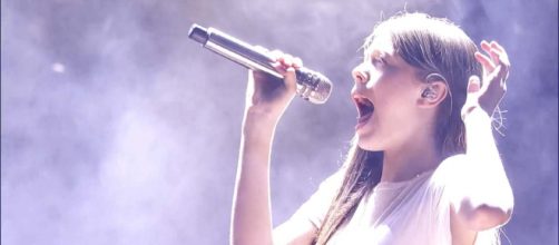 Courtney Hadwin, 14, came in sixth in the finals of "America's Got Talent." [Image America's Got Talent/YouTube]