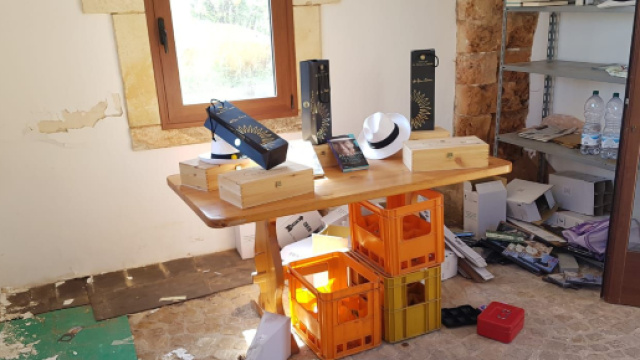 Brindisi, furto nella tenuta di Albano Carrisi a Cellino San Marco