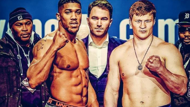 Joshua vs Povetkin: a Londra il titolo dei pesi massimi, diretta streaming su Dazn