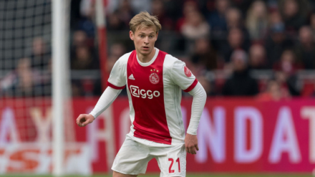 Frenkie De Jong, centrocampista dell'Ajax.