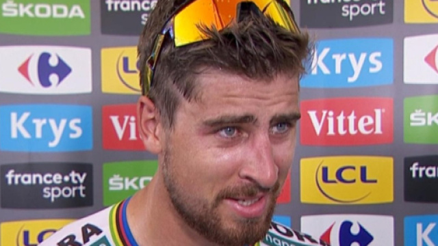 Il Campione del Mondo in carica Peter Sagan