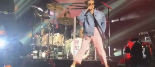 Stranger Things star Millie Bobby Brown stood in for Cardi B over the weekend. [Image @milliebobbybrown/instagram]