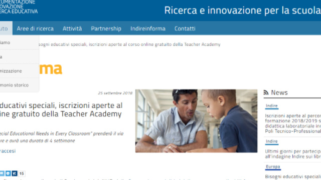Bes corso gratuito bisogni educativi speciali