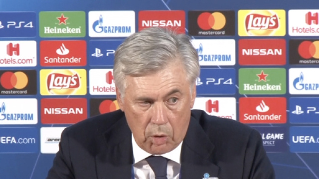 Carlo Ancelotti, allenatore del Napoli