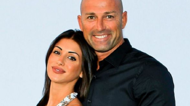 Stefano Bettarini con la fidanzata Nicoletta