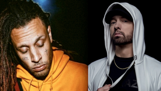 MamboLosco a sinistra, Eminem a destra