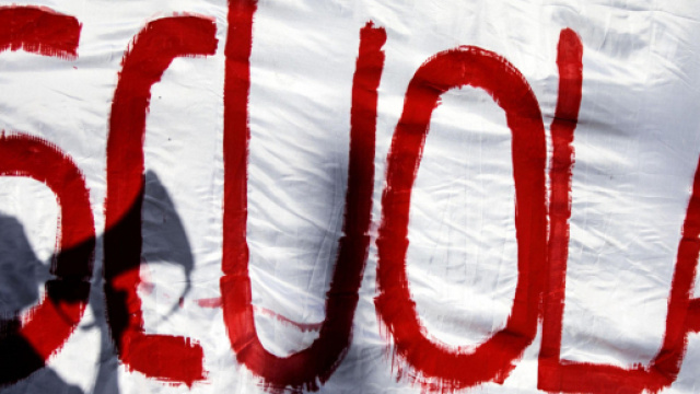 Sciopero a scuola, due protesta a ottobre