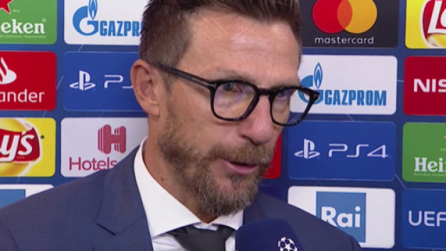 Eusebio Di Francesco, allenatore della Roma