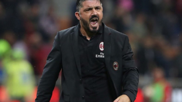 Gennaro Gattuso durante una partita del Milan (via Google.it)