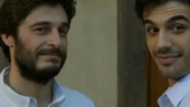 Gianmarco Saurino e Lino Guanciale.
