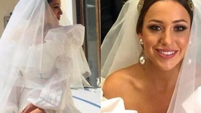 Teresanna Pugliese, la scelta dell'abito da sposa ha diviso il web