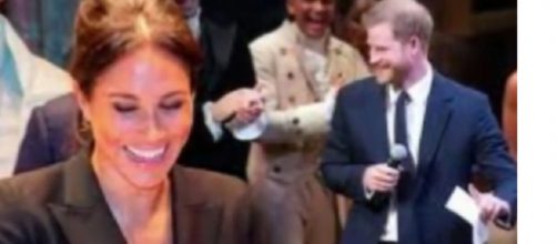 Meghan Markle & Prince Harry interacting with the people. [Image courtesy &ndash; Meghan Markle and Prince Harry News, YouTube video]