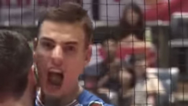 Simone Giannelli, palleggiatore della Nazionale italiana di Pallavolo